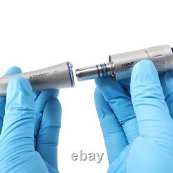 AZDENT Dental 11 Fiber Optic LED Air Motor Mini Head Inner Channel 6 Hole