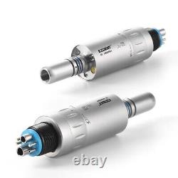 AZDENT Dental LED Air Motor/41/81/161/15 Fiber Optic Contra Angle Handpiece