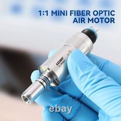 AZDENT Dental LED Air Motor/41/81/161/15 Fiber Optic Contra Angle Handpiece