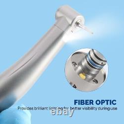 AZDENT Dental LED Air Motor/41/81/161/15 Fiber Optic Contra Angle Handpiece