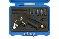 A-9IGP 9pc Pneumatic Impact Glow Plug Removal Tool Set Air Gun Sockets 8-12mm