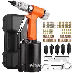 Air Hydraulic Nutserts Riveter Pneumatic Rivet Gun Nut Tool M4-M10 with Case