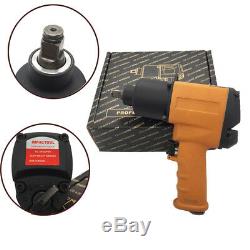 Air Impact Wrench 1/2 Inch Lightweight Composite Pneumatic 850ft/lb Torque