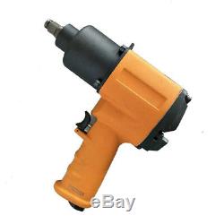 Air Impact Wrench 1/2 Inch Lightweight Composite Pneumatic 850ft/lb Torque