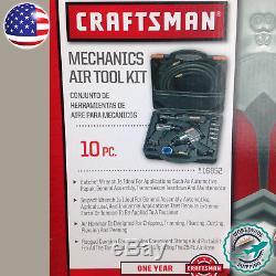 Air Impact Wrench Kit Set1/2 Pneumatic Hammer Air Ratchet Hose Craftsman New