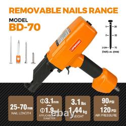 Air Nail Puller Nail Remover Pneumatic Denailer Tool for Recycled Wood Fence