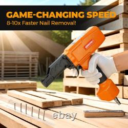 Air Nail Puller Nail Remover Pneumatic Denailer Tool for Recycled Wood Fence
