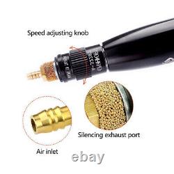 Air Pen Grinding Pneumatic Grinder Kit Set Ultrasonic Tool Collet 1/8 28000rpm