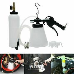 Air Pneumatic Brake Fluid Bleeder Tool with 4 Master Cylinder Adapters 90-120psi