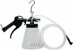 Air Pneumatic Brake Fluid Bleeder Tool with 4 Master Cylinder Adapters 90-120psi