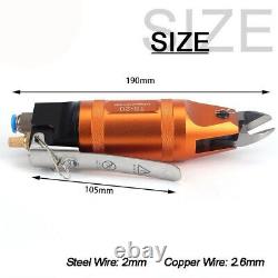 Air Straight Scissor Pneumatic Shear Metal Cutter Cutting Nipper Blade Wire Tool