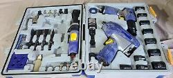 Air Tools Kobalt Tool Kit Pneumatic Ratchet Impact Driver Air Chisel