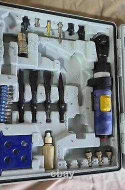 Air Tools Kobalt Tool Kit Pneumatic Ratchet Impact Driver Air Chisel