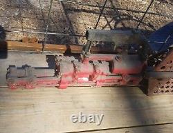 Antique logging Saw Davey Experimental Pneumatic Air Crosscut Lumber timber