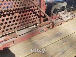 Antique logging Saw Davey Experimental Pneumatic Air Crosscut Lumber timber