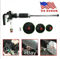 Auto Body Repair Air Pneumatic Dent Puller 3size Suction Cup Slide Tools Kit US