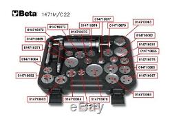 Beta Tools Racing Italy Pneumatic Air Brake Piston Windback & Adaptor Tool Set
