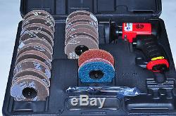 CHICAGO PNEUMATIC CP CPT 7202D 3 Rotary Sanding Kit withPrep Pad & sand Papers