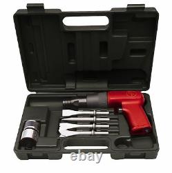 Chicago Pneumatic 7110K Heavy Duty Air Hammer Kit with 4 Chisels and Retainer