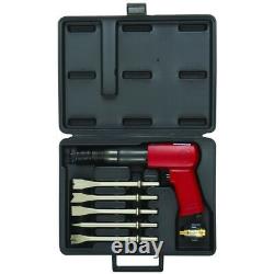 Chicago Pneumatic 7150K Heavy Duty Pistol Grip Air Hammer Kit with Chisels