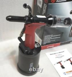 Chicago Pneumatic CP9884 Rivet Tool 1 1/8 in Stroke Lg, 3,530 lbf Pulling Force