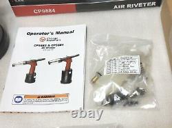 Chicago Pneumatic CP9884 Rivet Tool 1 1/8 in Stroke Lg, 3,530 lbf Pulling Force