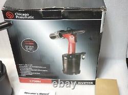 Chicago Pneumatic CP9884 Rivet Tool 1 1/8 in Stroke Lg, 3,530 lbf Pulling Force