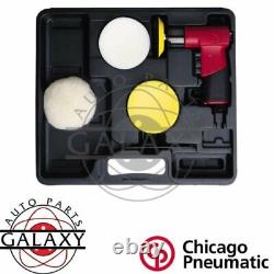 Chicago Pneumatic Mini Air Pistol Grip Polish Repair Kit for 3.5 Pads Incl Case