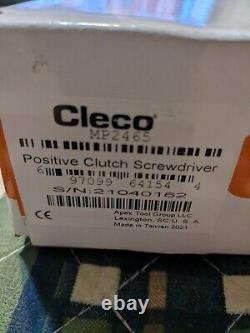 Cleco MP2465 Positive Clutch Screwdriver Reversible Pneumatic Air Tool NEW