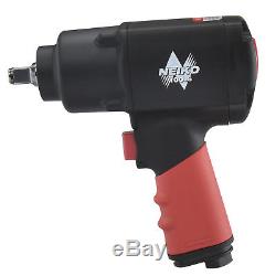 Composite Pneumatic Air Impact Wrench 1/2 Inch Lightweight 1000ft/lb Torque