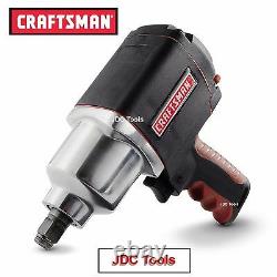 Craftsman 1/2 Drive Air Impact Wrench Pneumatic Gun w 9 pc Air set 16882 NEW