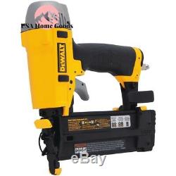 DEWALT Brad Nailer 18-Gauge 2 Kit With 50 ft. X 1/4 Air Hose Nailer Gun Tool