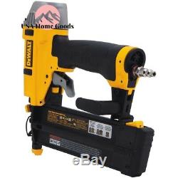 DEWALT Brad Nailer 18-Gauge 2 Kit With 50 ft. X 1/4 Air Hose Nailer Gun Tool