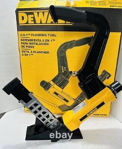 DEWALT DWFP12569 2 in 1 Pneumatic Air 15.5GA-16GA Flooring Nailer Stapler Tool