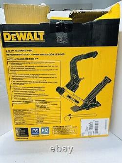 DEWALT DWFP12569 2 in 1 Pneumatic Air 15.5GA-16GA Flooring Nailer Stapler Tool