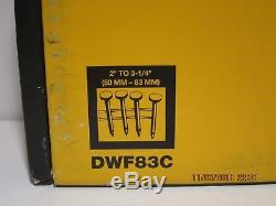 DeWALT DWF83C 3-1/4 15-Degrees Adjustable Pneumatic Coil Framing Nailer NISB FS