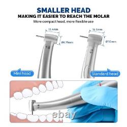 Dental Fiber Optic Mini Head/Standard Head 15 Increasing Handpiece Contra Angle