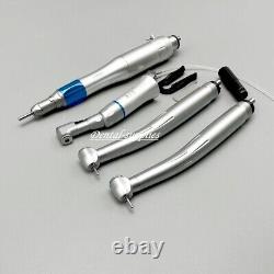 Dental High Speed Air Turbine Low-Speed Straight Air Motor 4 Hole Handpiece Kit
