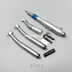 Dental High Speed Air Turbine Low-Speed Straight Air Motor 4 Hole Handpiece Kit