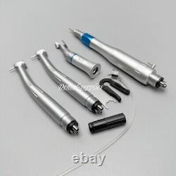 Dental High Speed Air Turbine Low-Speed Straight Air Motor 4 Hole Handpiece Kit