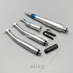 Dental High Speed Air Turbine Low-Speed Straight Air Motor 4 Hole Handpiece Kit