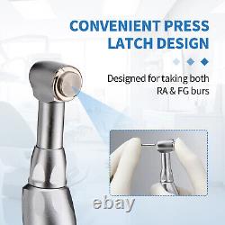 Dental Low Slow Speed Handpiece Contra Angle Push Button E-Type Fit NSK Style US