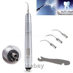 Dental Ultrasonic Air Perio Scaler Handpiece Teeth Hygienist 2-Holes with 3 Tips