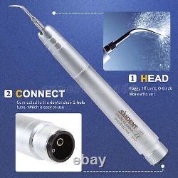 Dental Ultrasonic Air Scaler Handpiece Sonic Perio 2/4Holes & 3 Original Tips st