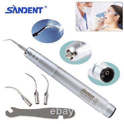 Dental Ultrasonic Air Scaler Handpiece Sonic Perio 2/4Holes & 3 Original Tips st