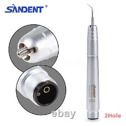 Dental Ultrasonic Air Scaler Handpiece Sonic Perio 2/4Holes & 3 Original Tips st