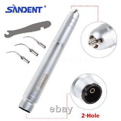 Dental Ultrasonic Air Scaler Handpiece Sonic Perio 2/4Holes & 3 Original Tips st