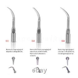 Dental Ultrasonic Air Scaler Handpiece Sonic Perio 2/4Holes & 3 Original Tips st