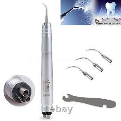 Dental Ultrasonic Air Scaler Handpiece Sonic Perio 2 Holes & 3 Original Tips DL