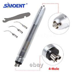 Dental Ultrasonic Air Scaler Handpiece Sonic Perio 2 Holes & 3 Original Tips DL